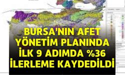 Bursa'nın Afet Yönetim Planında İlk 9 Adımda %36 İlerleme Kaydedildi