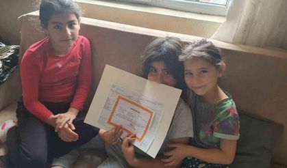 Tokat'ta Eylül Şura Par'ın karne mutluluğu