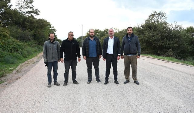 Karacabey'de Kırsal Mahallelerde Ulaşımı Kolaylaştıran Yol Tamamlandı